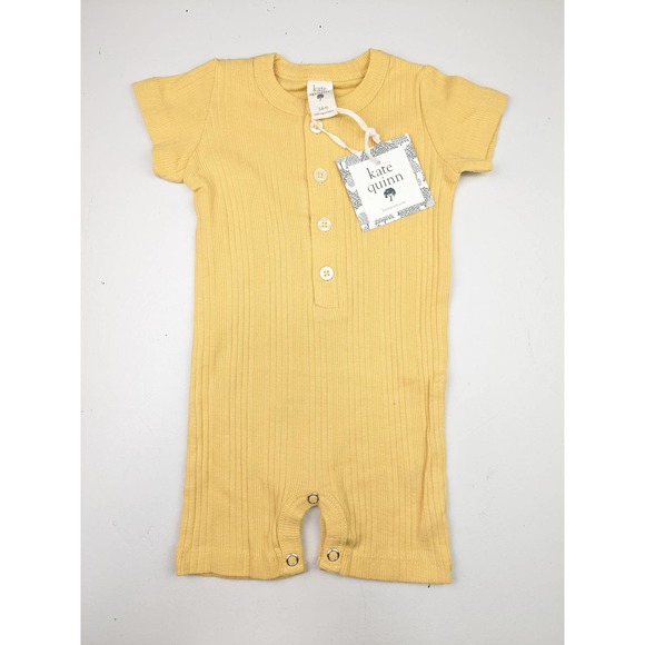 kate quinn Other - Kate Quinn Yellow Shortie Romper